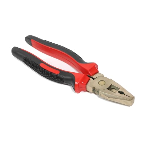 HURON Electrician Lineman Pliers, 8", Copper Alloy/Non-Magnetic (1/3/10pc) (10pc) - style: Heavy Duty