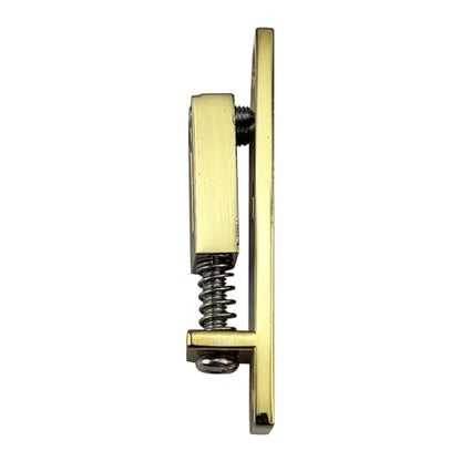Pack of 6 10.5mm Single String Guitar Bridge Zinc Alloy Individual Fixed Hardtail Bridge for 6 String Electric Guitar Replacement Parts Gold - color: Gold