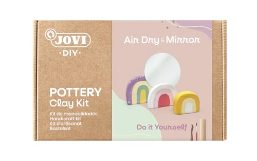 Jovi - DIY Air Dry Kit - Mirror Gift Pottery Kit for Adults - color: Mirror