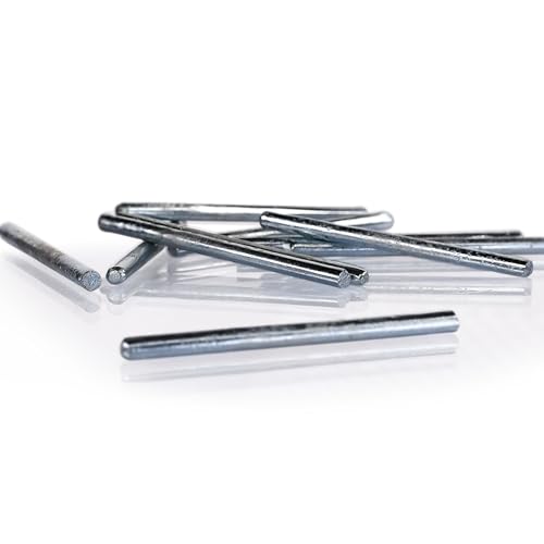 Eisco - Cast Iron Bars, 70mm x 6mm Diameter, Pack of 10 - Replacement Bars for Thermal Expansion, Tensile Testing & Material Science Experiments