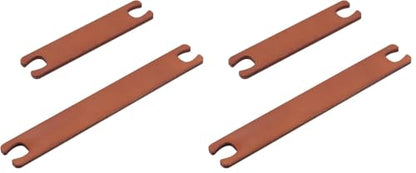 PH PandaHall 4Pcs Wooden Weaving Shuttle Tools Crochet Needle Weaving Loom Crochet Kit Supplies Weaving Sticks Crochet Hook Loom Tools for Sweater Scarf Tapestry Knitted Crafts (Pack of 2) - size: 16mm (Pack of 2)