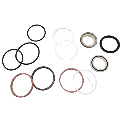 Hydraulic Boom Cylinder Seal Kit 19000-70499 Compatible with Takeuchi Excavator TB014 TB016 Models