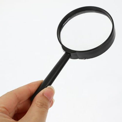 Toddmomy Golden ABS Kids Fossil Dig Kit Hammer Brush Magnifier 5.9in