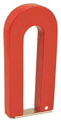 Eisco Labs Premium Horseshoe, U Magnet, Super Strong Steel, 5 1/2" x 3 1/8"
