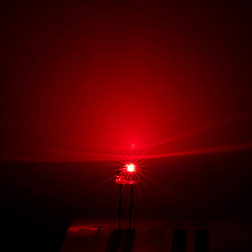 CHANZON 100 pcs 5mm RGB Multicolor Fast Blinking (Multi Color Changing) - color: J) Fast Flash (100pcs)