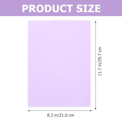 Garneck Origami Paper Sheets Light Purple Decorative Paper for Kids Diy Crafts Folding Printing Scrapbooking Art Projects 8.25 X 11.69 in 100 Sheets