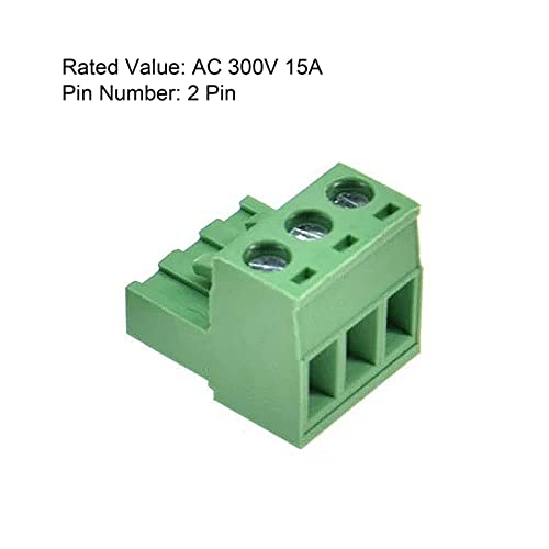 20pcs 3P 5.08mm Angle PCB Screw Terminal Block - size: 20pcs 3P 5.08mm