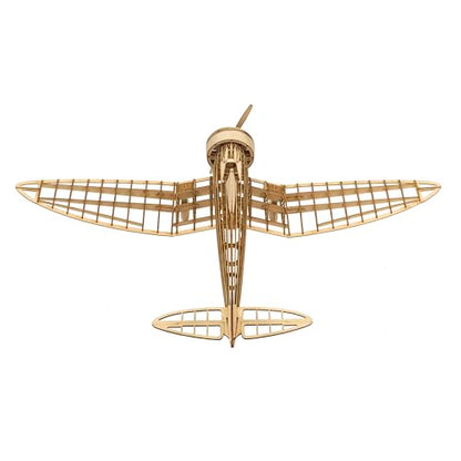 Viloga 3D Wooden Puzzles Airplane 1:31 KA-14 Fighter, Laser-Cut Balsa Wood Airplane Kits to Build for Adults, Perfect Static Model Airplane Puzzles for Men Christmas Gift