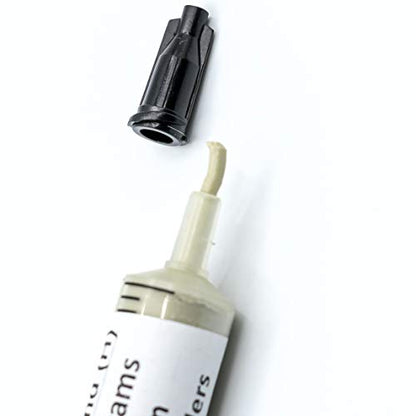 TechDiamondTools Diamond Polishing Paste & Lapping Compound — 1200 Grit (10-20 Micron) | USA Made | Oil-Based Syringe | Metal, Glass, Gemstone, Knife, Jewelry | 50% Diamond Powder Concentration - size: 1,200 grit / 10-20 microns