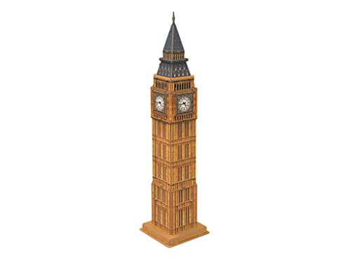Revell Big Ben London 3D Puzzle Building Crafts for Adults and Kids Ages 10 Years and up - 44 Pieces