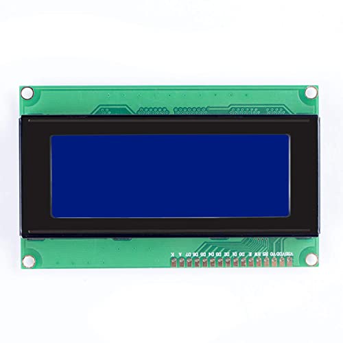 SunFounder LCD2004 Module with 20x4 White Characters on Blue Background, Compatible with Arduino - color: LCD2004 (1Pack)