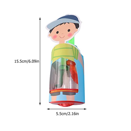 YARNOW Human Lung Breathing Model 6-Pack Assembly DIY Toy for Kids Science Learning Educational Lung Project Demonstration and Homework