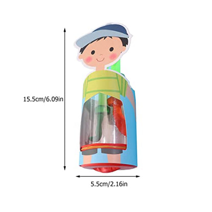 YARNOW Human Lung Breathing Model 6-Pack Assembly DIY Toy for Kids Science Learning Educational Lung Project Demonstration and Homework