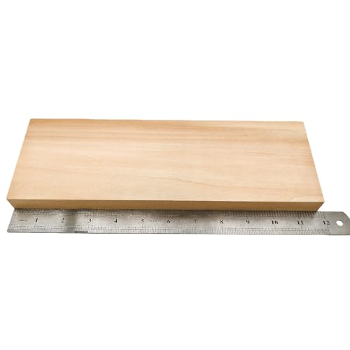 2PCS Unfinished Basswood Blocks for Crafts, Wood Craft Panels for Art, Engraving, Painting, DIY Projects, Chip Carving, Fretwork (11.81 x 3.93 x 0.78 in) - size: 11.81 x 3.93 x 0.78 in