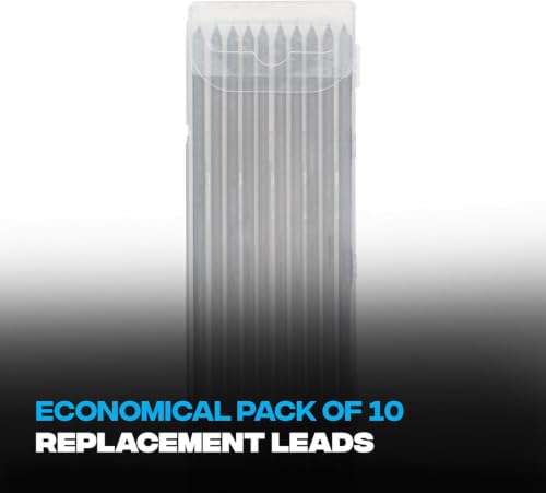 OX Tuff Carbon Marking Pencil Refills - 2.88mm 10 Pack - style: 10 Refill Leads – Graphite