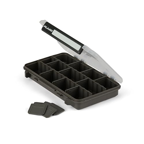 Plano StowAway 3600 Stow Tackle Box with Corrosion-Preventive Rustricor, Single Latch Design, Transparent DuraView Lid, Stackable Storage for Fishing Bait, Lures and Gear - size: 3600, style: New Model
