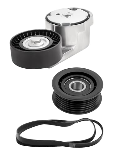 Serpentine Drive Belt Tensioner w/Pulley Kit for 200/Town & Country V6 3.6L - size: 39282-38082-6PK1960