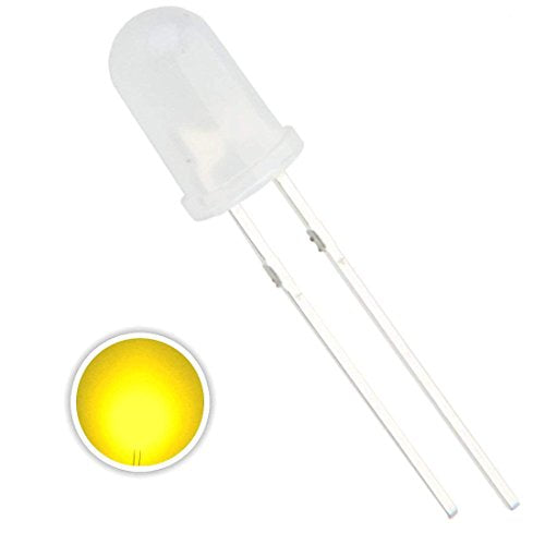 100pcs 5mm LEDs Yellow LED Emitting Diodes - color: I)yellow(100pcs)