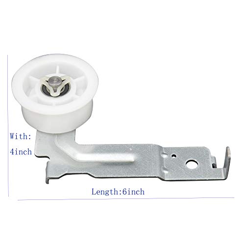 ATMA SUPPLY Upgraded Dryer Repair Kit Compatible with Samsung Includes DC97-16782A Drum Roller DC93-00634A Pulley DC61-01215B Spring 6602-001655 Belt Replaces AP5325135 AP6038887 PS4221885 PS4133825