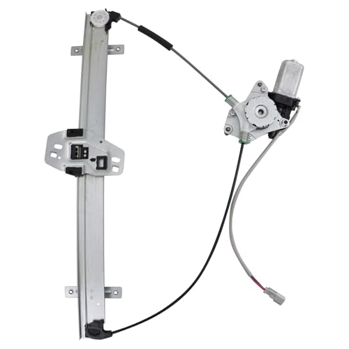 TRQ Front Right Power Window Regulator & Motor Assembly Passenger Side - style: WRA51323