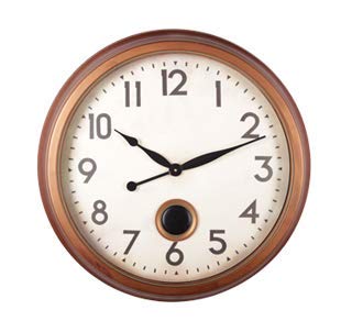TIKROUND 12888 High Torque Quartz Clock Movement Replacement Parts with 350 mm / 13.78 Inch Long Spade Hands - size: Total minute hand length 13.78 inch