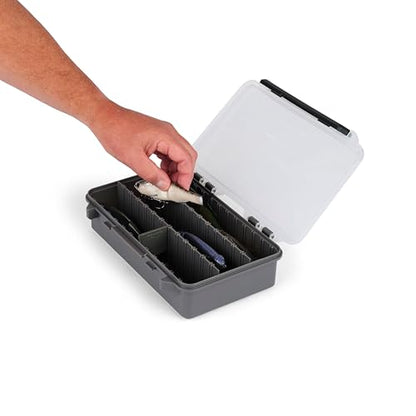 Plano StowAway 3600 Deep Stow Tackle Box with Corrosion-Preventive Rustricor, Single Latch Design, Transparent DuraView Lid, Stackable Storage for Fishing Bait, Lures and Gear - size: 3600 Deep, style: New Model