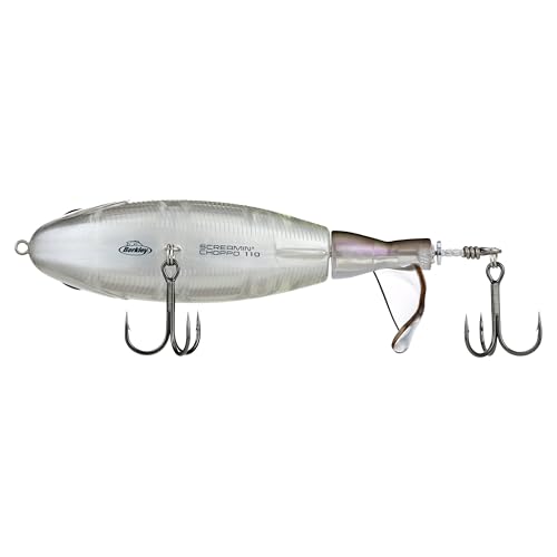 Berkley Screamin' Choppo - color: Perfect Ghost, size: 4.3 in - 1 oz