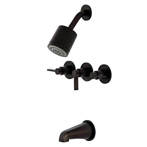 Kingston KBX8135NDL Tub and Shower Faucet, Oil Rubbed Bronze - color: Oil Rubbed Bronze