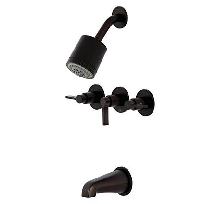 Kingston KBX8135NDL Tub and Shower Faucet, Oil Rubbed Bronze - color: Oil Rubbed Bronze