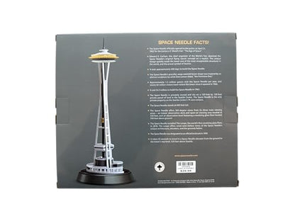 Space Needle 10-inch Architectural Model Kit, 30+ Detailed Pieces, Display Base Included