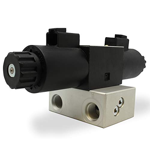 Summit Hydraulics Universal Hydraulic Third Function Valve Kit w/Joystick Handle, 15 GPM, 1/2" Ag & Flat Face Couplers - size: 1/2" Body Flat Face couplers