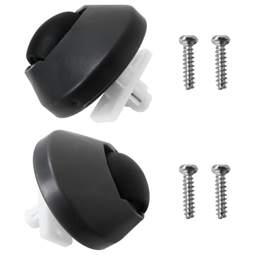 Universal Front Caster Wheel Replacement Kit - Dual Pack Compatible for Roborock Series Including S7/S7+/Q5/Q7 Max