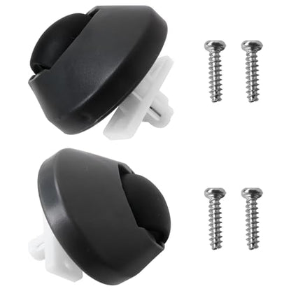 Universal Front Caster Wheel Replacement Kit - Dual Pack Compatible for Roborock Series Including S7/S7+/Q5/Q7 Max