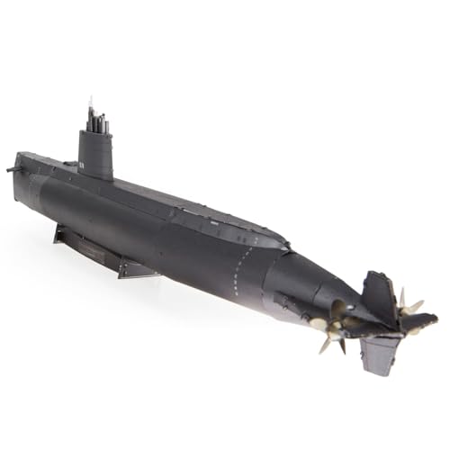 Fascinations Metal Earth Premium Series USS Nautilus 3D Metal Model Kit Bundle with Tweezers