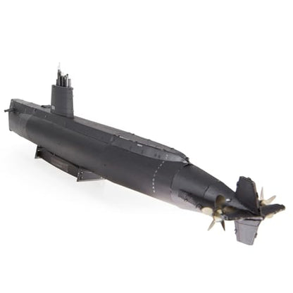 Fascinations Metal Earth Premium Series USS Nautilus 3D Metal Model Kit Bundle with Tweezers