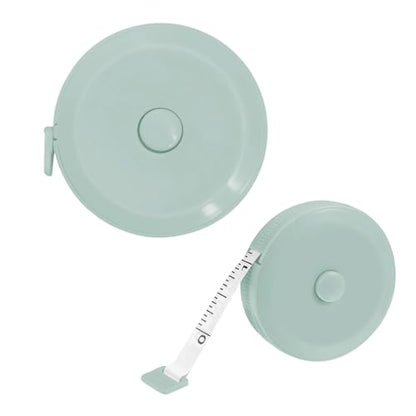 Soft Tape Measure for Body Fabric Sewing Tailor Cloth Knitting Craft Measurements, 59 Inch Portable Measuring Tool, Green - color: Green