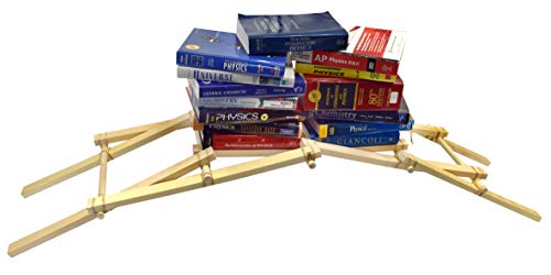 EISCO Leonardo Da Vinci Bridge Kit - STEM Learning - Explore Engineering Principles, Gravitational & Lateral Forces- Garage Physics