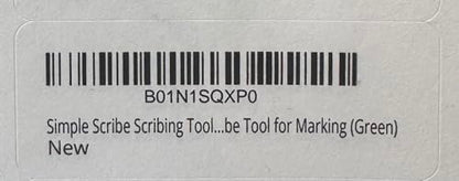 Simple Scribe Scribing Tool for Woodworking, Carpentry Tool Ideal for Cabinets, Countertops, Flooring, and Paneling, Multipurpose Pencil Scribe Tool for Marking (Green)