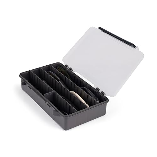 Plano StowAway 3700 Deep Stow Tackle Box, with Corrosion-Preventive Rustricor, Single Latch Design, Transparent DuraView Lid, Stackable Storage for Fishing Bait, Lures and Gear - size: 3700 Deep, style: New Model
