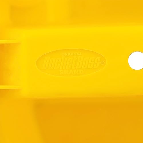 Bucket Boss - Bucket Stacker Small Parts Organizer, Bucket Organization (15051) , Yellow - size: 1 Count (Pack of 1)