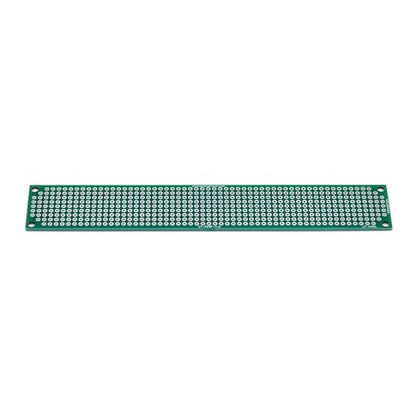Double Sided LF HASL Perf Board, PCB Board, Electronic Circuit Board for DIY Prototype Circuit, FR4, Plated Through Hole Solder Prototype Board, ST-PERF-1-6 (1" x 6") - style: 1" x 6"