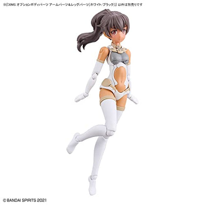 Bandai Hobby - 30 Minute Sisters - #12 Option Body Parts Arm & Leg Parts [White/Black], Bandai Spirits 30 MS Model Kit