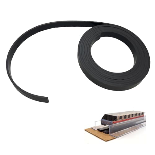 Monopolar Magnetic Tape 1/2" for Maglev Train Science Project Replacement,Thickness 0.12 Inches (Length 10 feet) - size: Length 10 feet