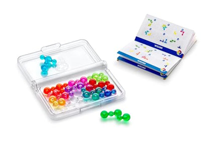 SmartGames IQ Bubbles Case Pack (12 Games) – Travel Logic Puzzle with 120 Challenges – Bulk STEM Brain Teaser Set for Classrooms, Schools, Camps & Corporate Events – Ages 6+
