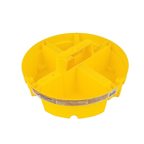Bucket Boss - Bucket Stacker Small Parts Organizer, Bucket Organization (15051) , Yellow - size: 1 Count (Pack of 1)