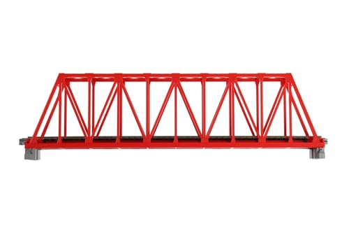 Kato USA Inc. N 248mm 9-3/4 Truss Bridge Red KAT20430 N Track