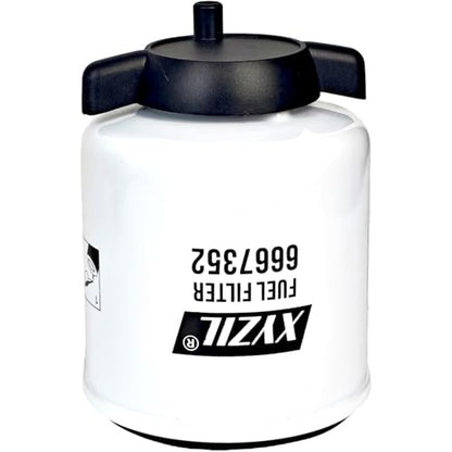 XYZIL Maintenance Filter Kit 6987876 Compatible with Bobcat Compact Excavator E26 w/ V1505 Engine TA040-93230 6667352 6661248 6657635 7009365 Outer Inner Air Hydraulic Engine Oil Fuel Water Separator