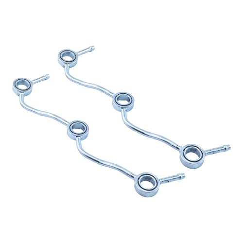 IEQFUE 2PCS Fuel Overflow Return Pipe 16261-42502 Compatible with Kubota Engine D905 D1005 D1105 D1305