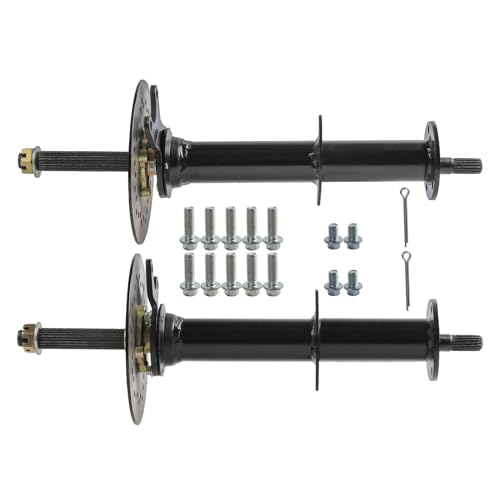 48V 1000W Rear Differential Axle Kit with Brushless Motor for Go Kart, Golf Cart, Electric Trike, ATV, Quad, Buggy, and DIY Projects (40in.Axle) - size: 40in.Axle