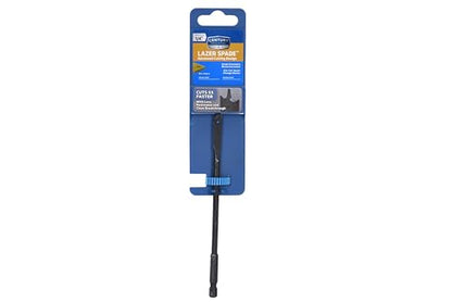 Century Drill & Tool 36416 Lazer Spade™ Bit, 1/4", Overall Length: 6" - size: 1/4" X 6"